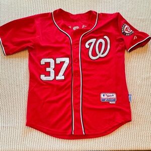 Washington Nationals Stephen Strasburg #37 Majestic Authentic Collection Jersey